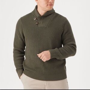 Duluth Brigider Shawl Sweater Large